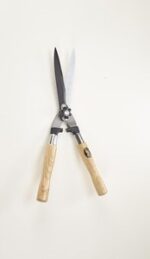 FORBICI SIEPE EXTRA ANGELO BERGAMASCO LAMA ONDULATA 20 CM MANICI IN LEGNO