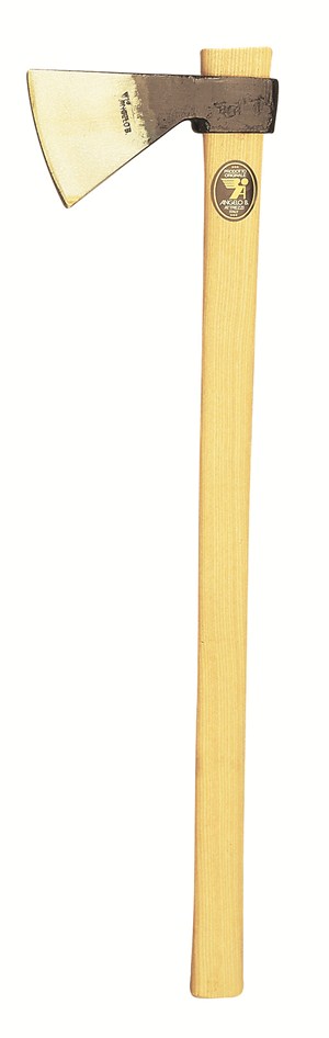 ACCETTA SCURE ANGELO BERGAMASCO SPACCALEGNA MANICATA AFFILATA A MANO 250 gr