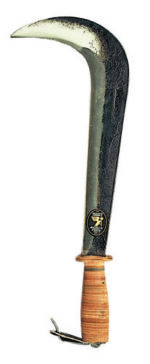 RONCOLA MANARESSO Mod.Fascina-33 cm  MANICO CUOIO ANGELO B. AFF. A MANO