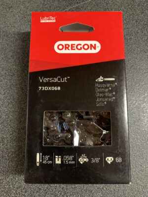 CATENA PER MOTOSEGA OREGON 73DX068-072E-084E-092E Passo 3/8" Spessore 1,5 mm