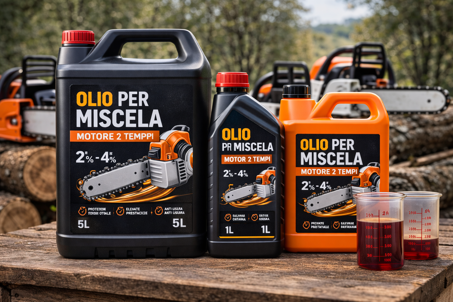 Olio per miscela