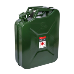 TANICA CARBURANTE BENZINA GASOLIO OMOLOGATA IN METALLO 10 LT. BRUMAR